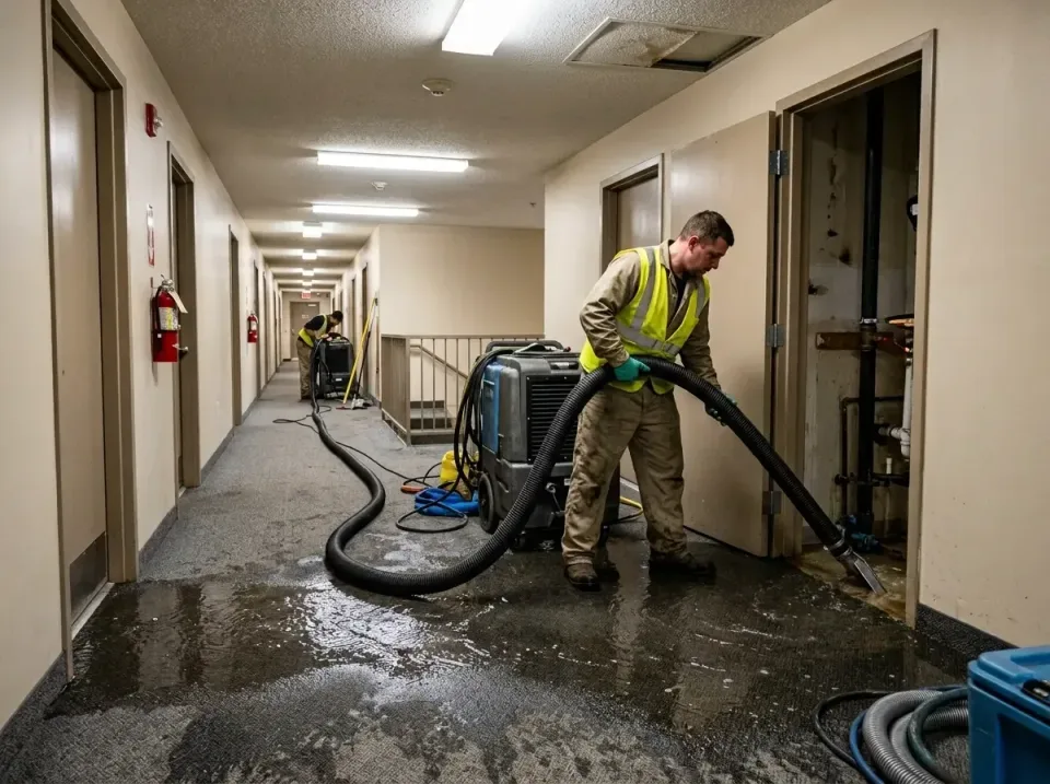 multi-unit-apartment-hallway-f-005 — frequently asked questions, Emergency Burst Pipe Water Extraction & Removal in Galt, CA